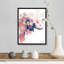 «Floral Water Elephant» par Patricia Pinto, reproduction d'art sur toile-848431852-848431846