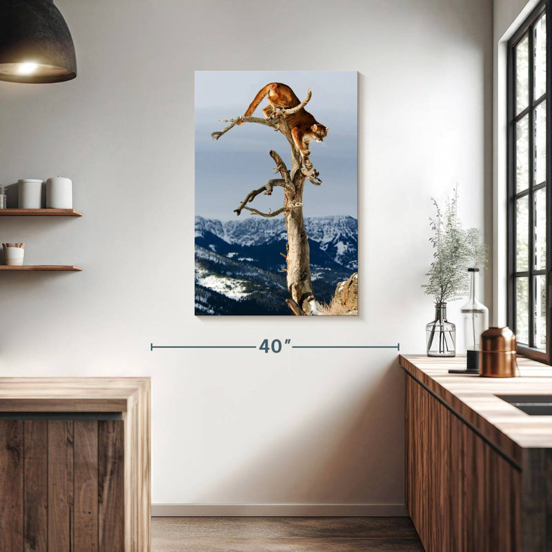 Brampt Tree Cougar, 39" H x 26" W