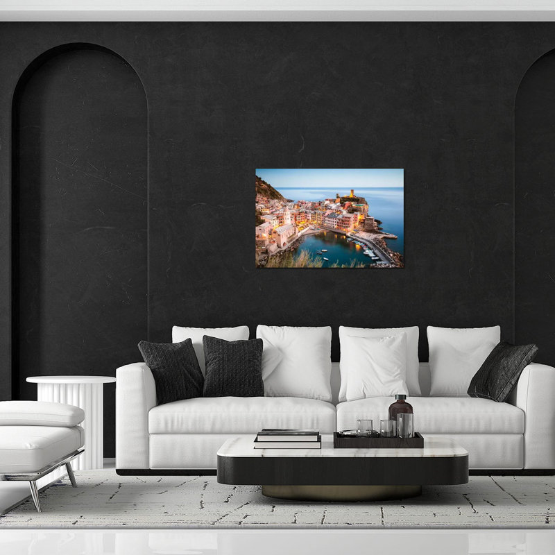 Vernazza, Cinque Terre, Italie III par Matteo Colombo - impression sans cadre, H 16 po x l 24 po x P 0,25 po
