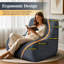 Fauteuil à billes, fauteuil en mousse à mémoire de forme pour chambre à coucher, salon, bureau et maison