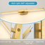 1 - Light 23.6In Flush Mounted Led Bathroom Mirror Light Wall Sconce-67184820
