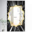 Miroir mural futuriste en cristal-40100129