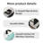 Bathroom Vanity Cabinet with Sink Black Wall Mounted Bathroom Vanities with Ceramic Sink Floating Fluted Sink Vanity with Drawers,Modern-193303902