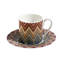Missoni Coffee Cup & Saucer ZIG ZAG Set of 2 in Luxury Box Jarris diam. 2.3in, H 2.5in, Cap. 4 oz, Saucer diam. 4.75in-420635328