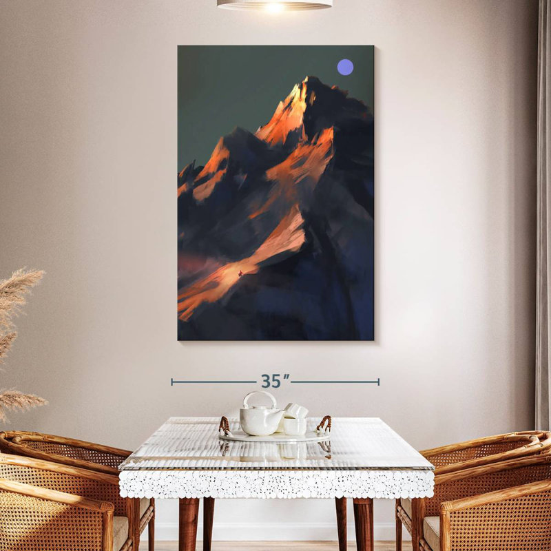 Alvord Mountain Shadow, 51" H x 34" W