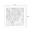 Art mural carré moderne Mid-Century pour salon-1742870305