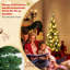 Slim Green Cashmere Christmas Tree with 150 LED Lights