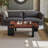 Walnut-Colored MDF Coffee Table