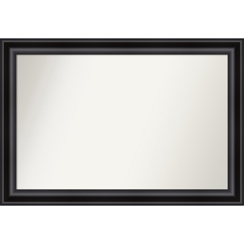 Miroir d'appoint mural en plastique Churchton, 32,75 po x 47,75 po