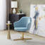 Fauteuil d'appoint pivotant Braylee-110665950-121839798