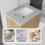 Meuble-lavabo flottant 24 po avec lavabo et porte à fermeture en douceur 24 po-133585871-133585874