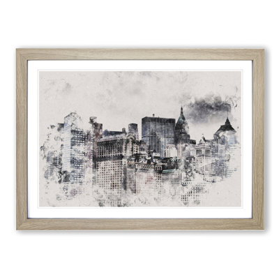 New York Skyline Vol.8 - Picture Frame Painting