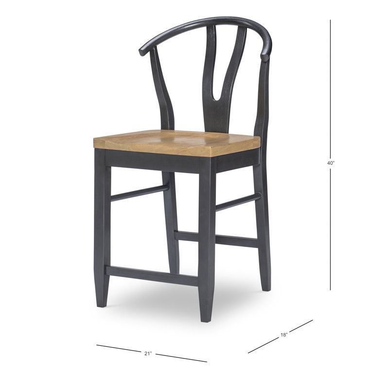 Laney Solid Wood Counter Stool