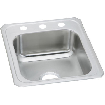 Celebrity 17" L x 21" W Drop-In Kitchen Sink