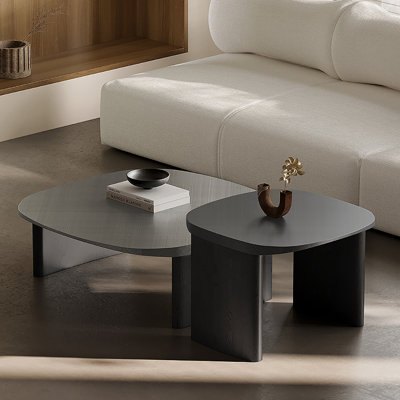 Italian light luxury coffee table combination