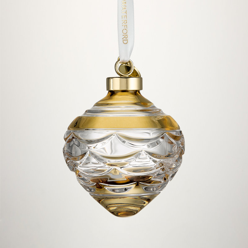 Winter Wonders Bauble Pinecone, Gold