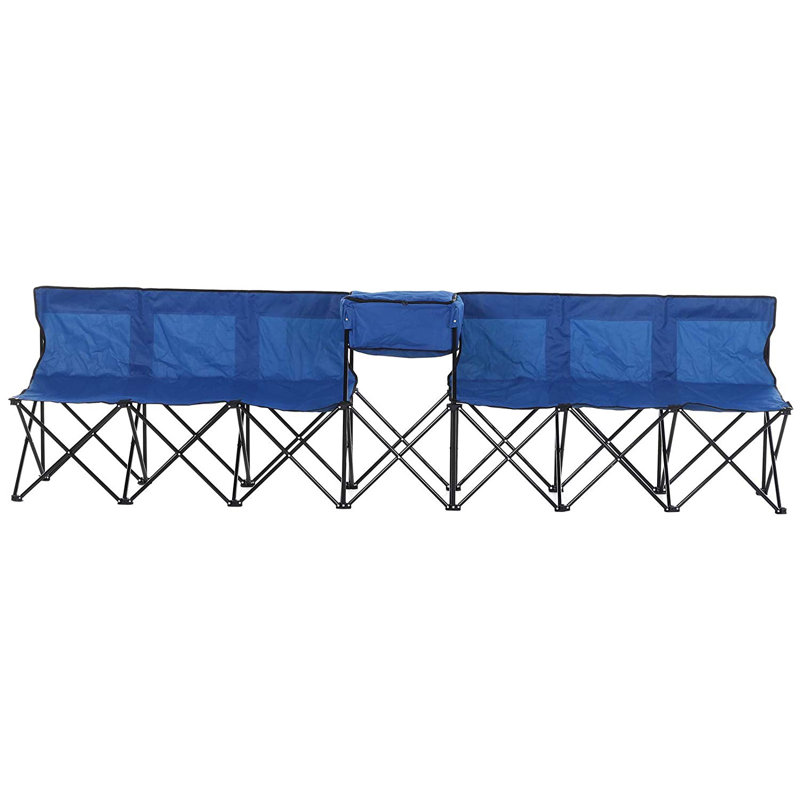 Oxford Fabric Storage Bench, Blue