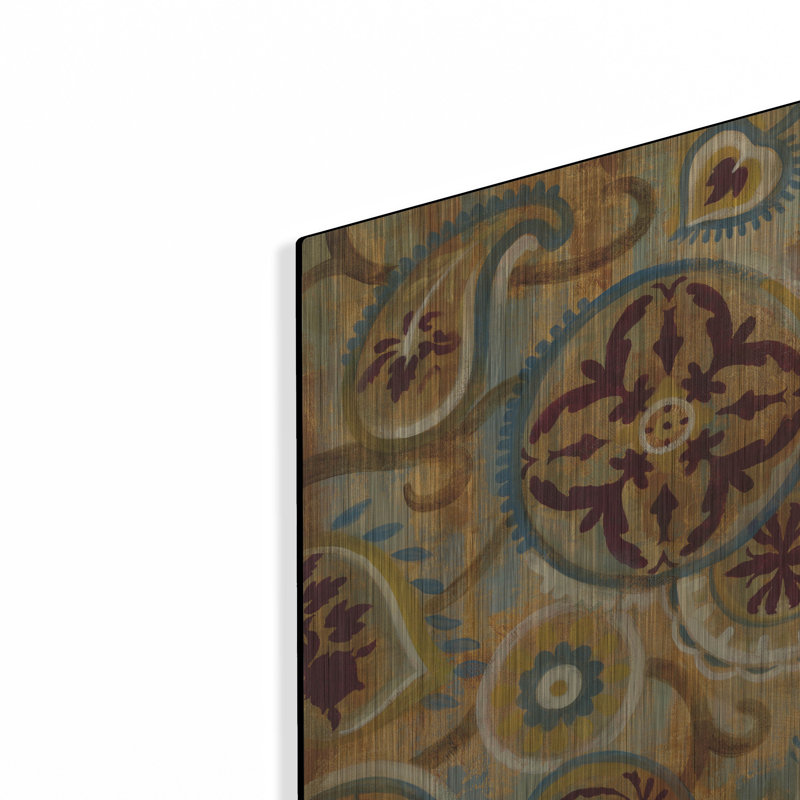 «Burnt Paisley And Mandalas» par Silvia Vassileva, H 16 po x l 24 po
