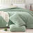 Fluffy Comforter Set 3 Pieces- All Seasons Heavy Faux Fur Comforter With Two Pillowcases-116802371-116802369