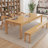 Brown Rectangular Solid Wood desk-129250450