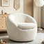Fauteuil demi-tonneau, pivotant à 360 °-1001603469