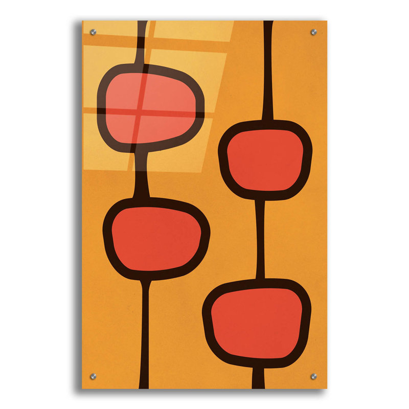 «Retro 7 On Plastique / Acrylique» par Gary Williams, H 36 po x l 24 po x P 0,2 po