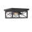 Glass Flush Mount
