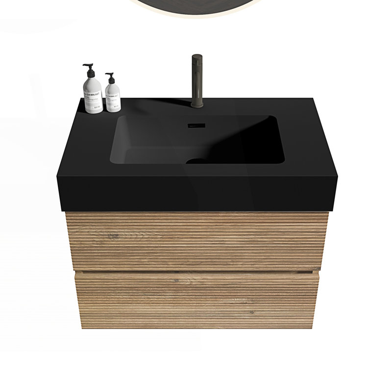 Meuble-lavabo 30 po avec lavabo en quartz, 30"