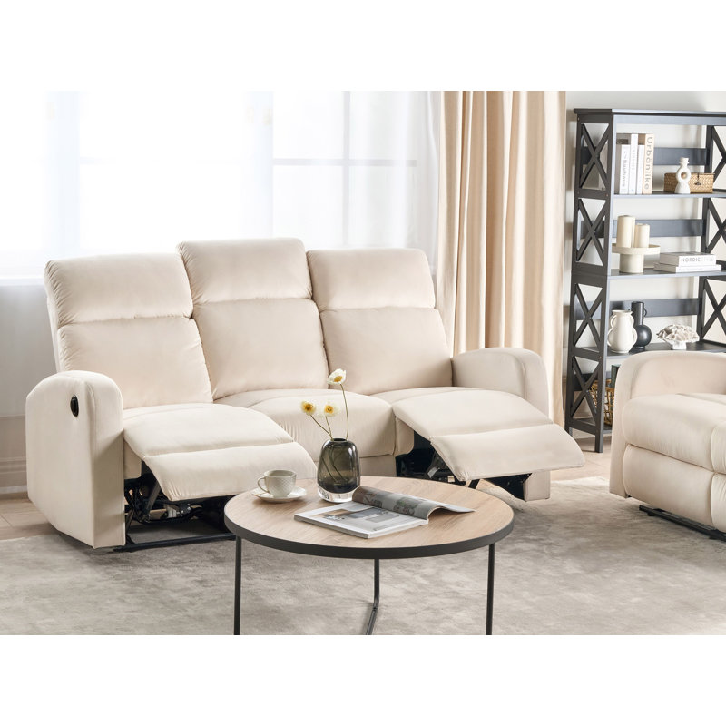 Amyerra 180cm Wide Wall Recliner Standard Recliner, Power - Push Button
