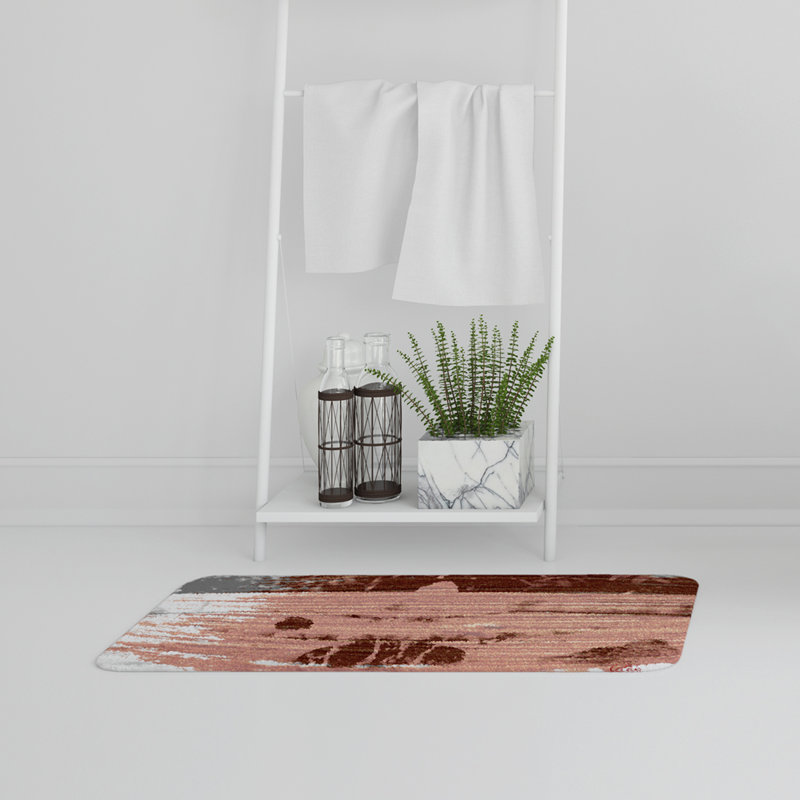 Hamdan Memory Foam Non-Slip Bath Mat