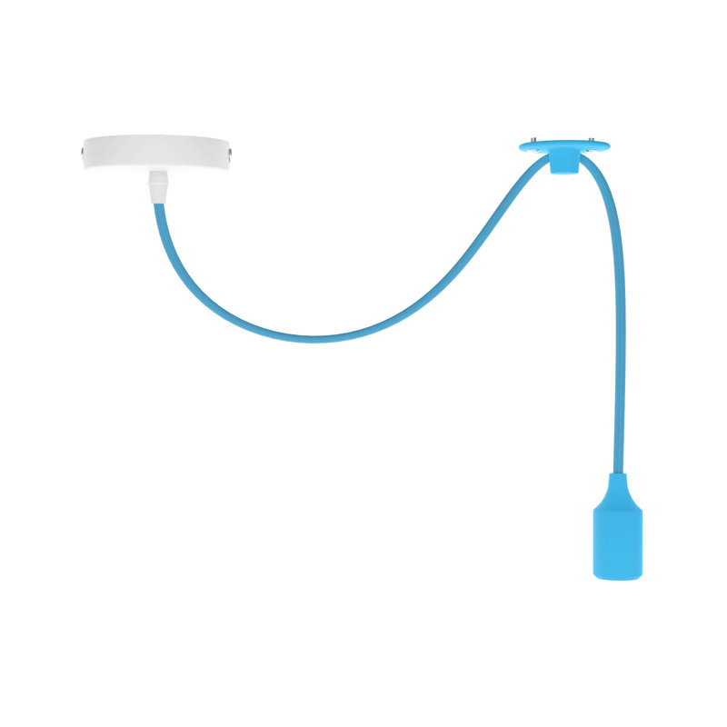 Audis 1 - Light Single Pendant, Light Blue, Yes