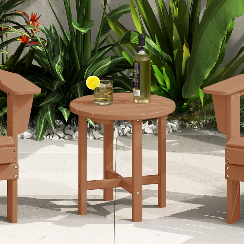 Table d'appoint d'extérieur Altura Adirondack, Teck