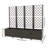 4PCS Plastic Plant Boxes With Trellis-1063690536