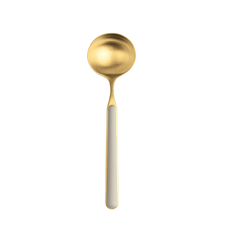 Louche en acier inoxydable Fantasia Ice Oro, Tourterelle