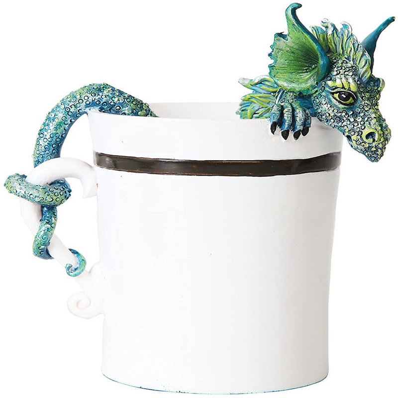 Ensemble de figurine, H 3,75 po x l 2,5 po x P 4 po, Bleu / vert