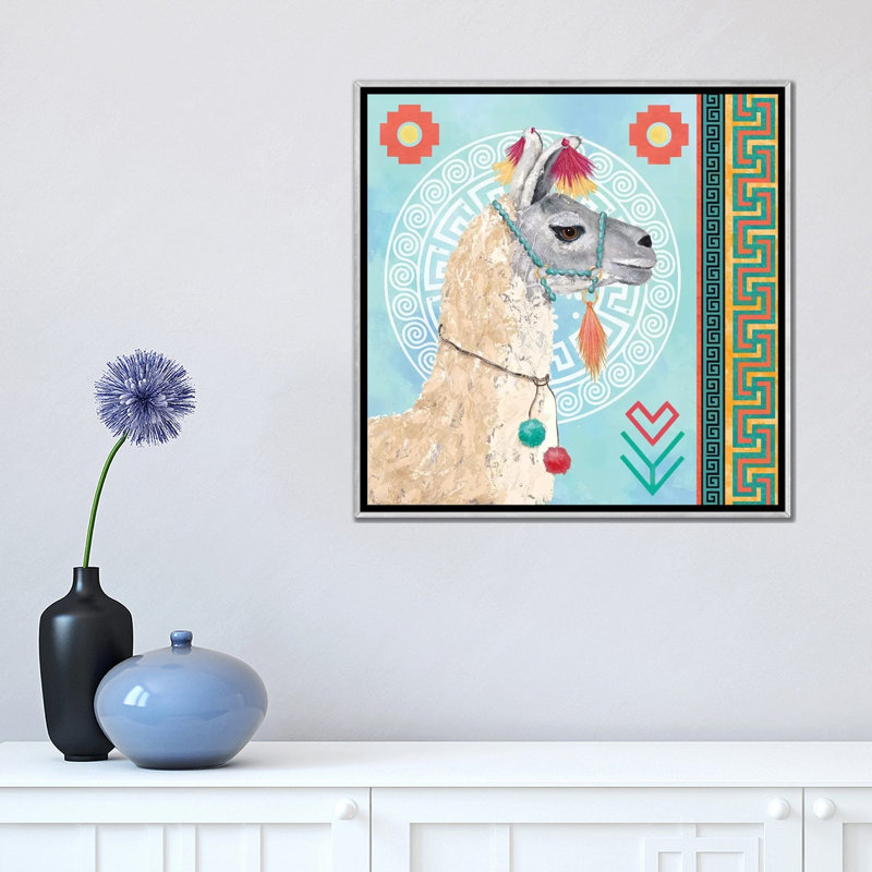 Impression, H 18 po x l 18 po x 1,5 po, Toile avec cadre argenté, Aucun mat