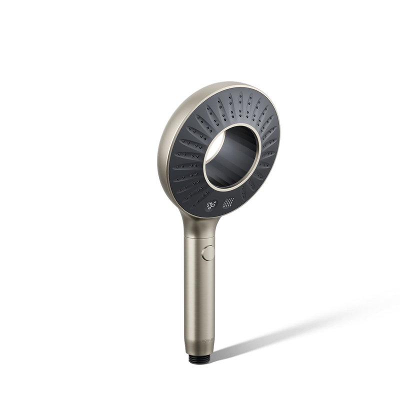 Spaviva Two-Function Handshower 2.5 GPM, Brushed Nickel, 1.75 GPM