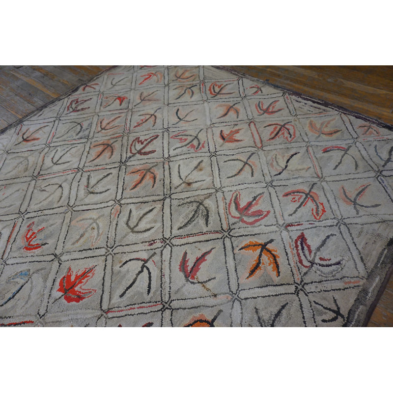 Tapis en coton crocheté ivoire clair