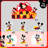 Mickey Mouse Cake Decorations,13pcs Mickey Mouse Cake Toppers Set