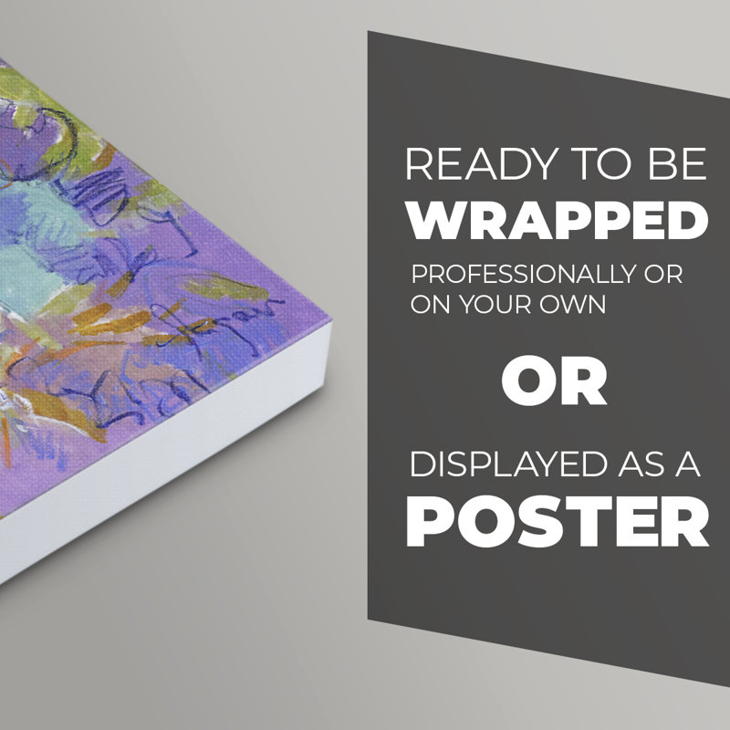Let Me Bloom I Am -Canvas Print Only - NOT FRAMED, 36" H x 24" W