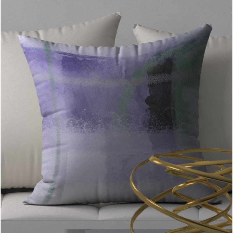 Housse de coussin décorative carrée puissante Fizz, 20 po X 20 po