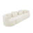 Ophelia 137.8" Compressed Modular Sectional Sofa with Free Combination Design-129155642