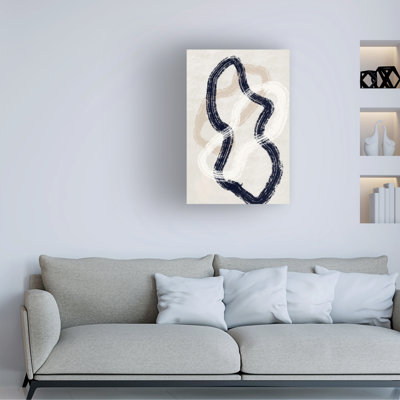 Art sur toile Lignes bolines Anne-Marie Volfova