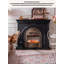 French retro fake flame birdcage heating fireplace-921139821