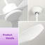 Karlena 48'' Bedroom Ceiling Fan without Light with Remote Control 6-Speed Reversible Noiseless DC Motor-1961430145
