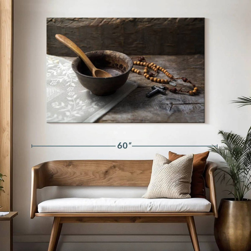 Adella Lenten Fasting, 34" H x 51" W