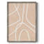 «Clean Contour III», reproduction encadrée - bois massif-220302195