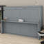 Lit escamotable peu encombrant avec élévateur hydraulique et bureau-350208301