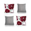 Darionte Poppy Chenille Cushion Cover with Filler Pad-1758131484-1825083257