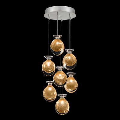 Luminaire suspendu carré l 13,5 po Essence